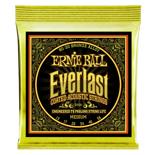Go to product ERNIE BALL 2554 Everlast Bronze strings (13-56)