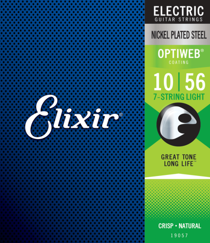 Przejdź do produktu Struny ELIXIR OptiWeb Nickel Plated (10-56) 7str