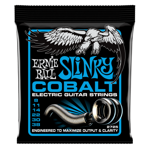 Przejdź do produktu Struny ERNIE BALL 2725 Slinky Cobalt (8-38)
